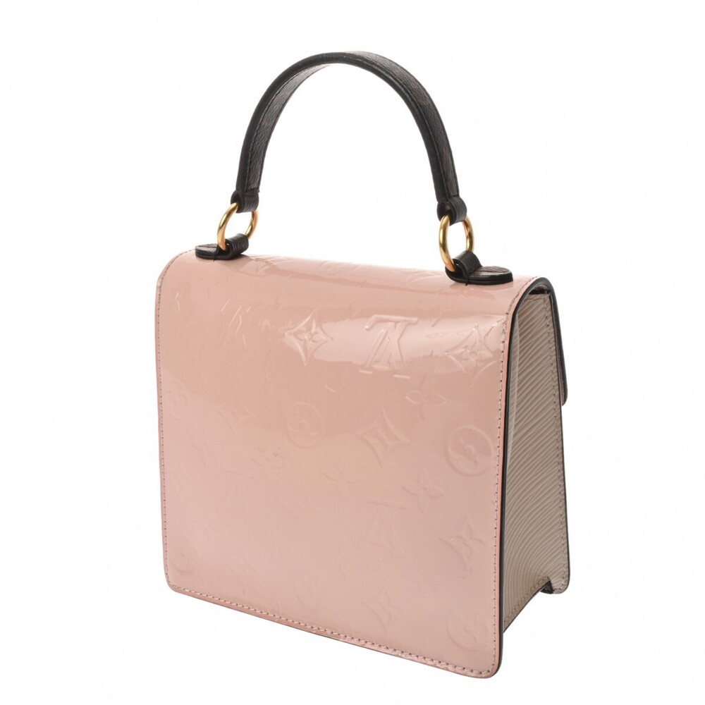 Louis Vuitton Patent Rose Spring Street Ballerine Pink Handbag Vernis Epi
